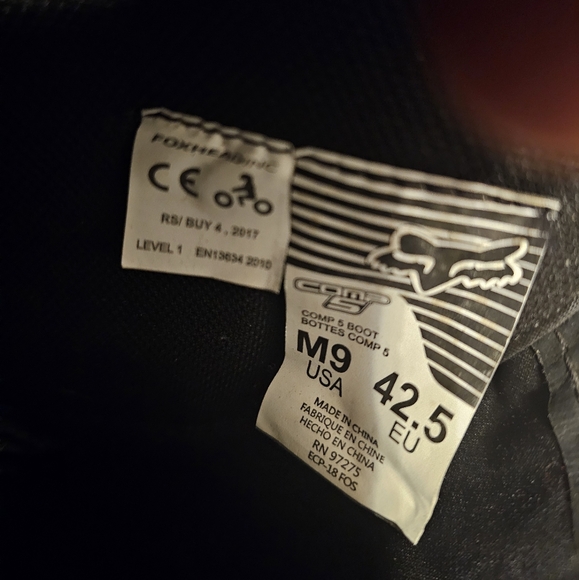 Fox racing boots - Picture 4 of 8